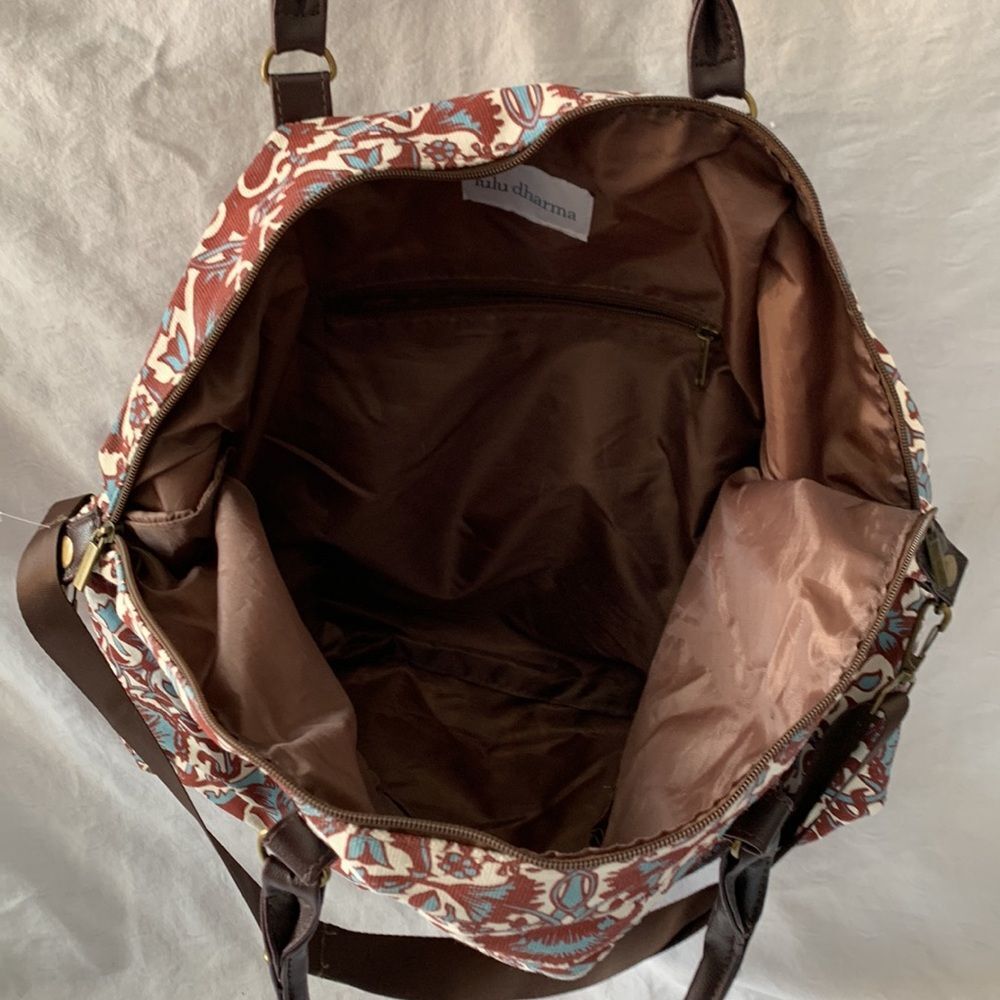 Lulu Dharma Weekender Bag Hand Bag Shoulder Bag - Picture 7 of 7